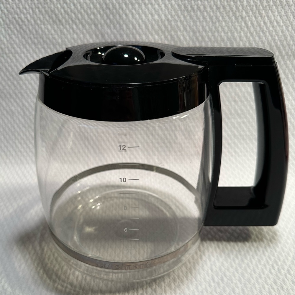 Cuisinart 12-Cup Replacement Glass Carafe for Coffee Maker, DCC-1200PRC - Picture 2 of 7